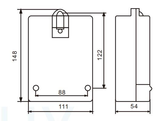 DDS7666-TK Metal base single phase energy meters